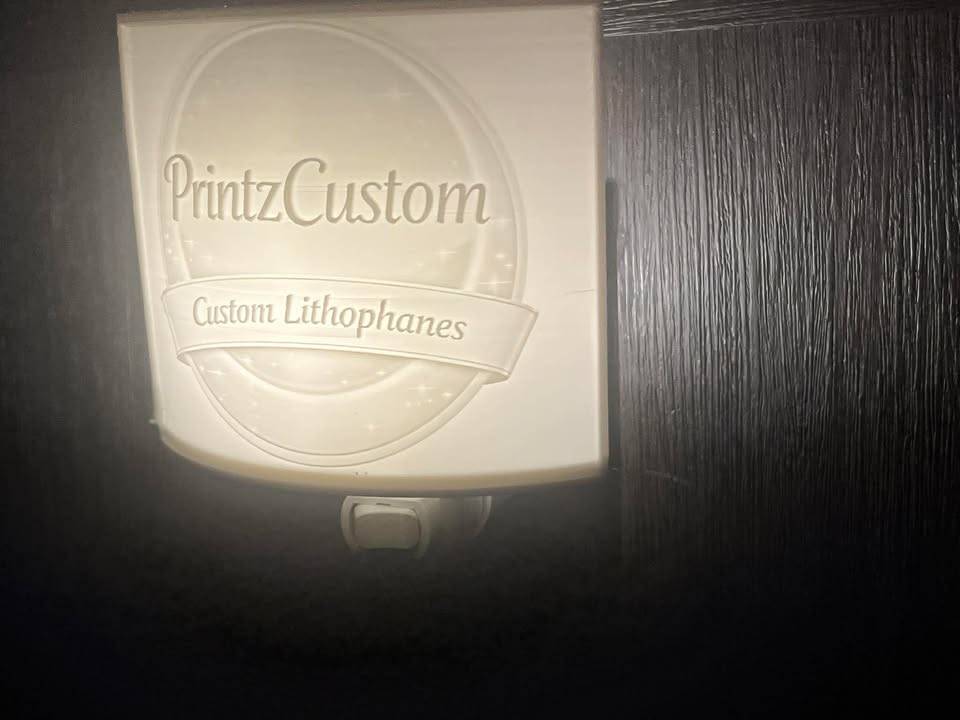 Custom Photo Lithophane Night Light